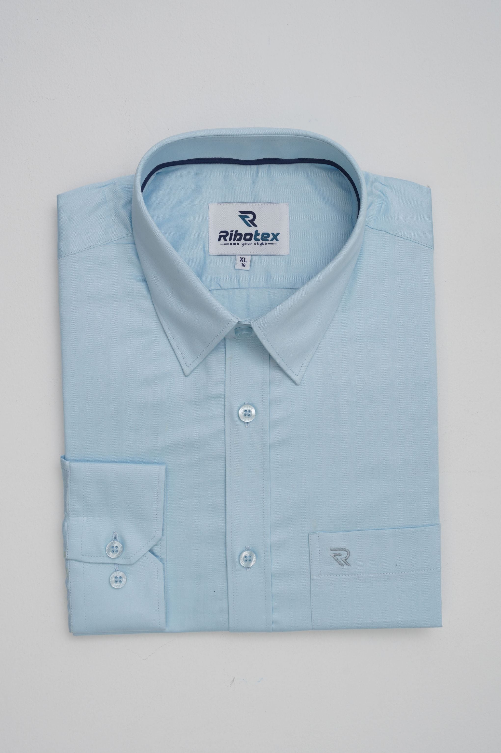 Classic Light Blue Micro Pinpoint Oxford Executive Regular Fit