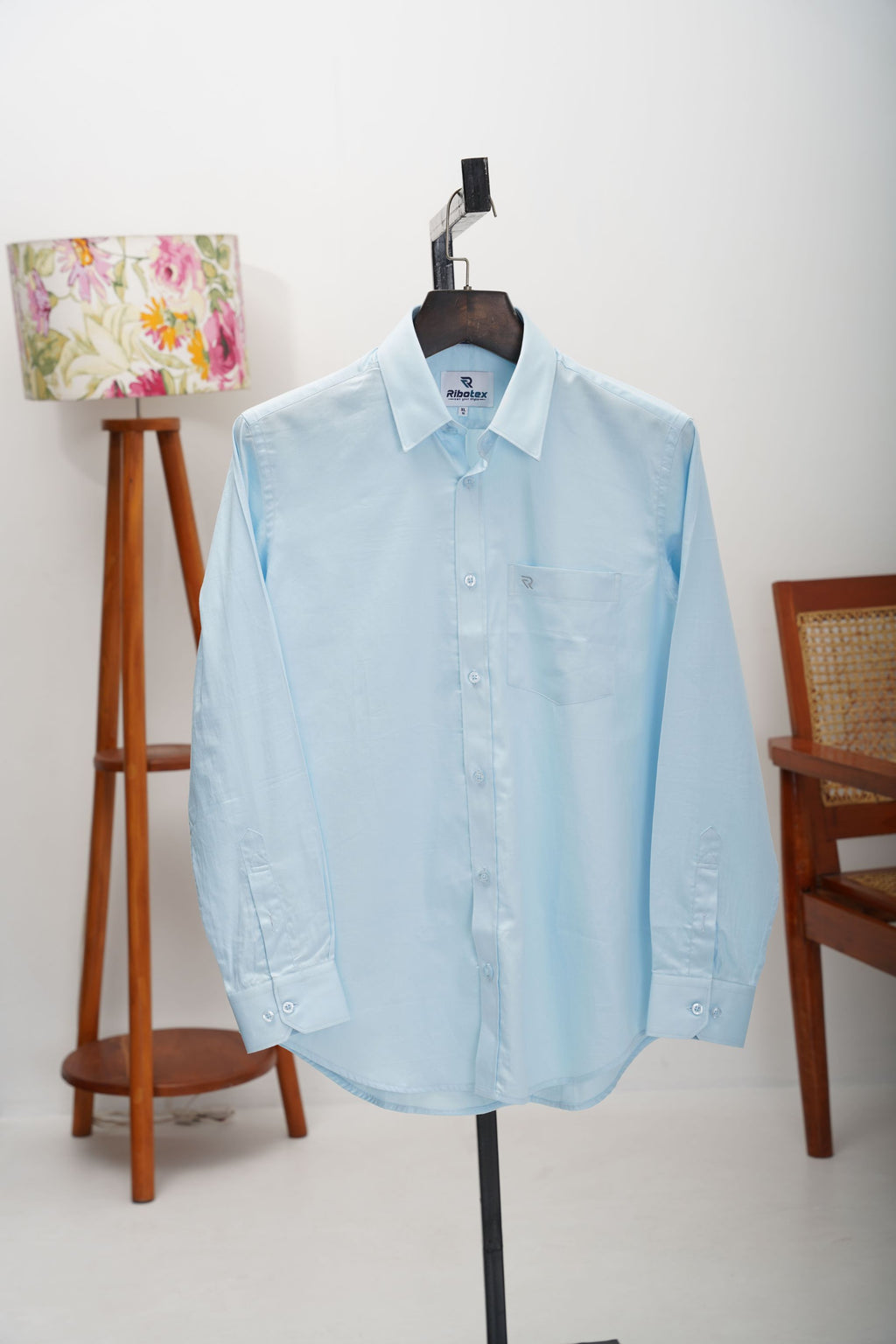 Classic Light Blue Micro Pinpoint Oxford Executive Regular Fit