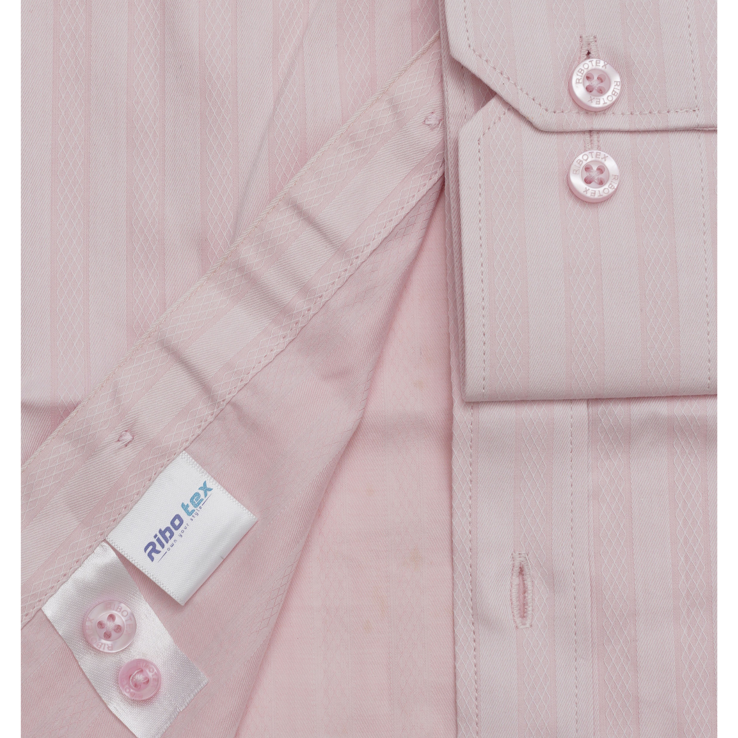 Shirt -  Pink Textured