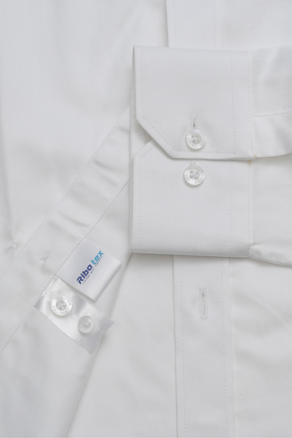 Classic Pure White Solid Plain Weave Executive Regular Fit