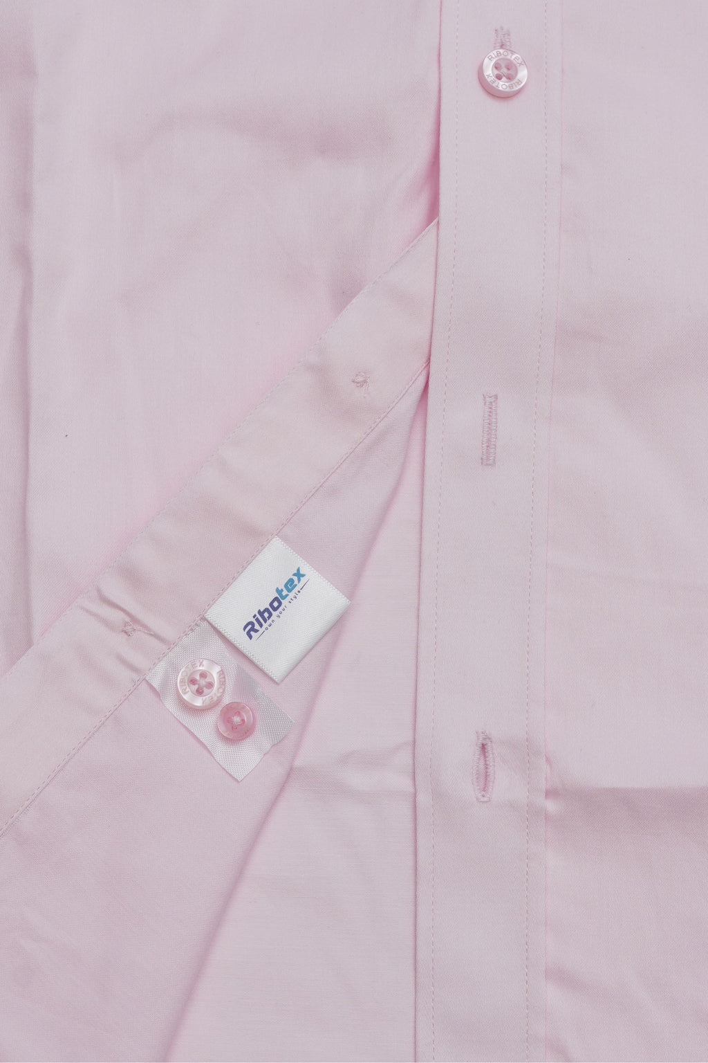 Soft Pastel Pink Solid Smooth Finish Executive Regular Fit