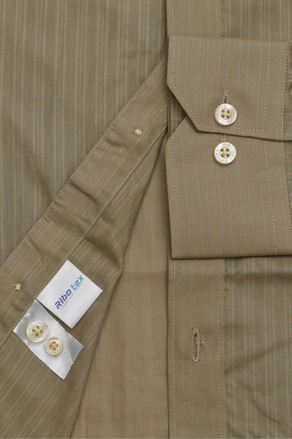 Men's Formal Shirts | Olive Beige